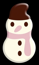 Schneemann Eis "Frosty"