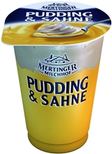 Vanillepudding m. Sahne