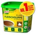 Klare Fleischsuppe