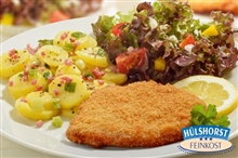 Schweinelachsschnitzel pan. gebraten 